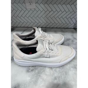 Kizik Madrid Men’s Size 12 White HandsFree Slip-On Sneakers Comfort Casual Shoes